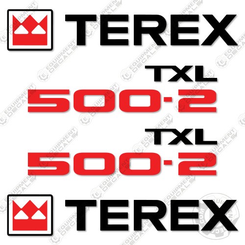 Terex txl500 decal - decal, kit